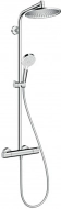 Душевая стойка Hansgrohe Crometta S 240 1jet Showerpipe 27267000 с термостатом Душевая стойка Hansgrohe Crometta S 240 1jet Showerpipe 27267000 с термостатом